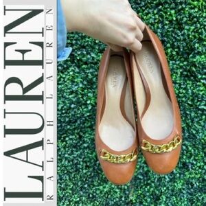 9.5 Ralph Lauren | Shoes | Nwot Gold Chain Block Heels